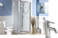 Mira Excel Shower and Shower Enclosure Milan Bathroom Suite 800mm