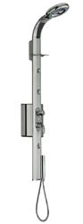 Plumbworld PLUS Aluminium Shower Panel