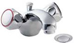 Plumbworld Profile Mono Basin Mixer Tap with PUW Chrome