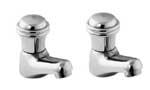 Plumbworld Senate Bath Taps Chrome
