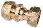 Plumbworld Swivel Reducing Coupler (BSP FI x Copper) 15mm x 3/4andquot; (Pack of 10)