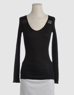 PLUMS COUTURE TOP WEAR Long sleeve t-shirts WOMEN on YOOX.COM