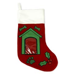 Plush Puppies Dog House Picture Frame Stocking