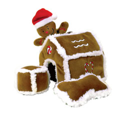Plush Puppies Gingerbread House