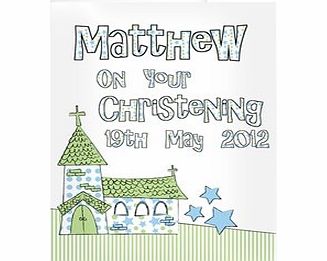 Pmc - Personalised Cards Personalised Church Baptism Christening Naming Day Card