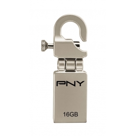 PNY 16GB Micro Hook Attache USB 20 Flash Drive