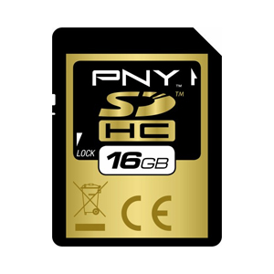 PNY 16GB SD Premium Card (SDHC) - Class 4