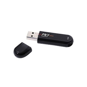 PNY 1GB USB Flash Drive - Black