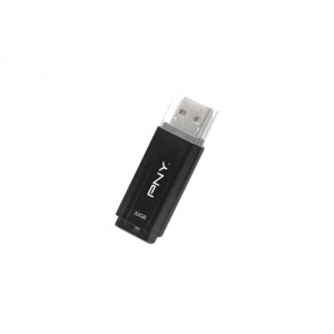 PNY 32GB Attache USB Flash Drive - Black