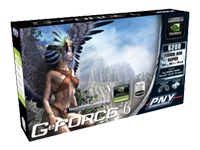 pny Verto GeForce 6 6200 AGP8X - Graphics