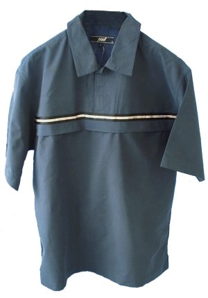 Fashion Short Sleeve Shirt Blue