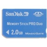SANDISK MEMORY STICK PRO DUO 2GB