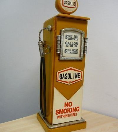 point-home Point Home CD Rack - Retro Look ``Petrol Pump``