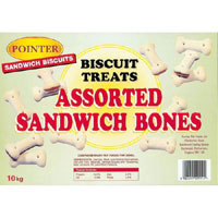 Pointer Assorted Sandwich Bones 10kg