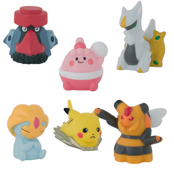 Pokemon 4cm 6 Figure Pack - Set F
