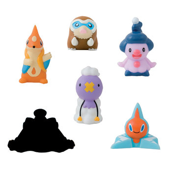 Pokemon 5cm 6 Figure Pack - Set Z2