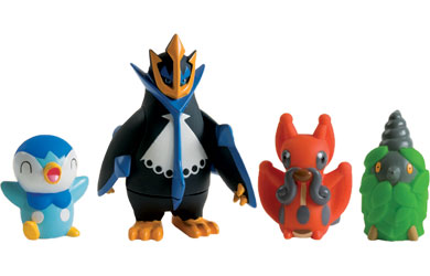 Diamond and Pearl - 4 Figure Set J