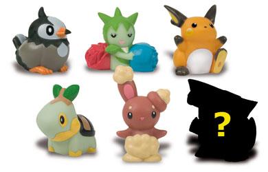 Pokemon Diamond and Pearl - 6 Figure Set J2