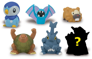 pokemon Diamond and Pearl - 6 Figure Set K2