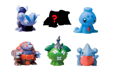 Diamond and Pearl - 6 Figure Set U2