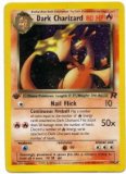 Pokemon Single Card: Team Wizards of the Coast Pokemon Single Card: Team Rocket 1st Edition Card:4/82 Dark Charizard(Holofoil)
