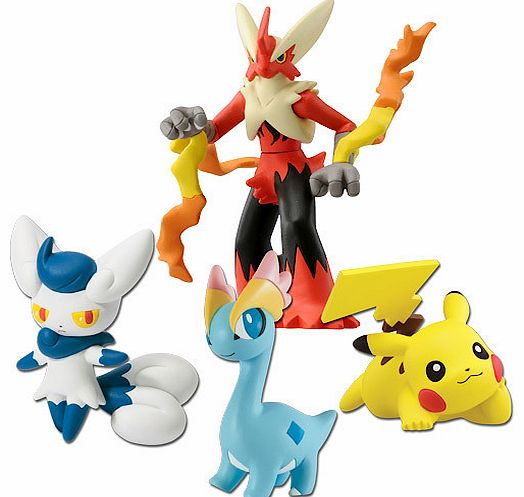 Pokemon XY 4 Figure Gift Pack - Blaziken &