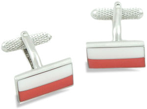 Poland Flag Cufflinks