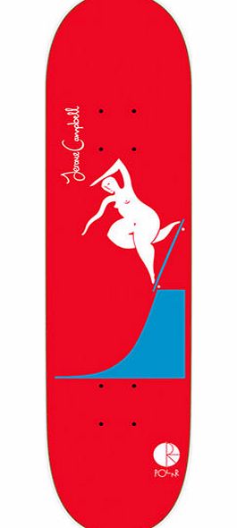 Polar Backside Noseblunt Skateboard Deck - 8 Inch