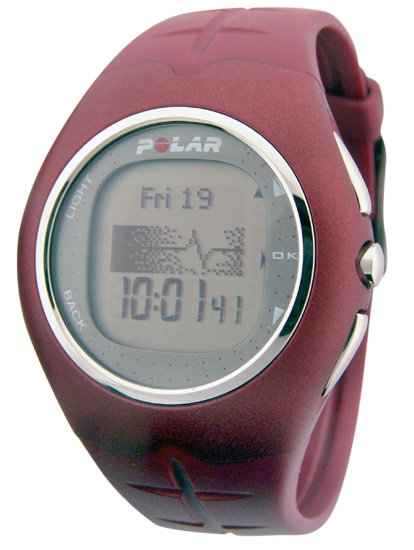 Polar F11 Fitness Heart Rate Monitor Red Chili