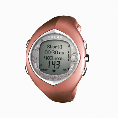 Polar F11F Pink Heart Rate Monitor Watch (90031442)