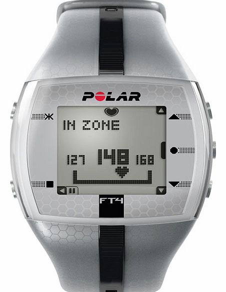 Polar FT4M Heart Rate Monitor - Silver 90036750