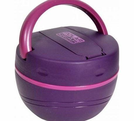 Polar Gear Baby Lunch Pod (500ml Berry) Hot or Cold Insulated Bowl with Fork