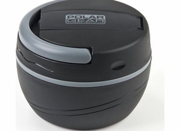 Polar Gear Baby Lunch Pod (500ml Black) Hot or Cold Insulated Bowl with Fork