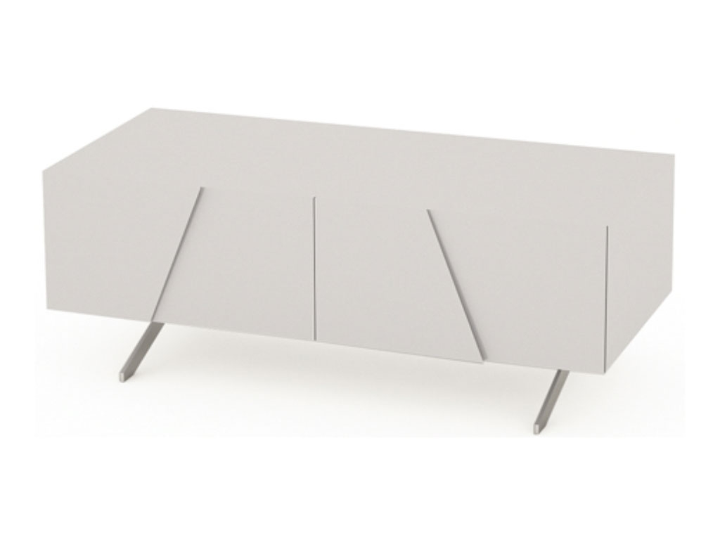 Polar Low Media Sideboard - closed front