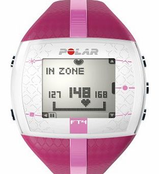 Polar  FT4F Heart Rate Monitor, Purple/Pink