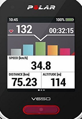 V650 Cycling Computer with Heart Rate Monitor