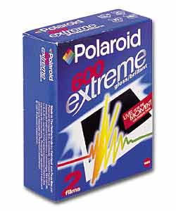POLAROID 600 Extreme Gloss Instant Film 2 Pack