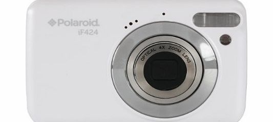 Polaroid HD Digital Camera - White (14MP, 4x Optical Zoom, 4x Digital Zoom, SD Card Slot) 2.4 inch LCD