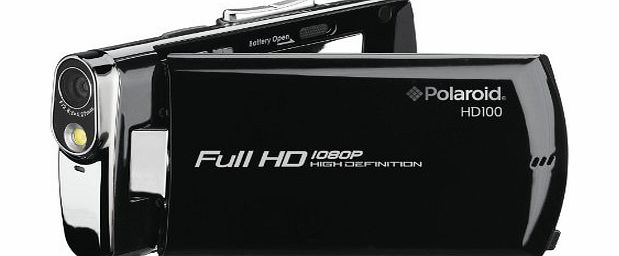 Polaroid HD100 Ultra Slim Full HD 1080P Camcorder Black