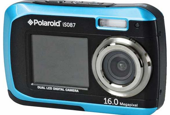 Polaroid iS087 16MP Tough Camera - Blue
