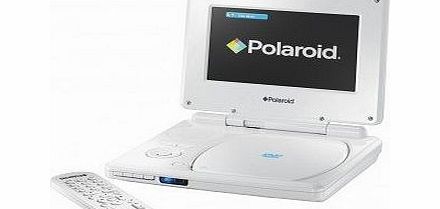 Polaroid Widescreen Polaroid PDVD318 Portable DVD Player with 7 inch Screen, Built-in Rechargeable Battery 