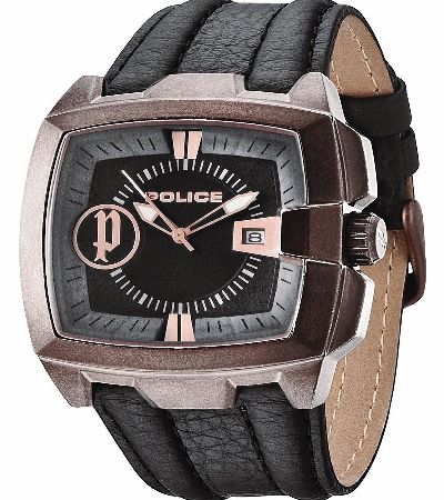 Police Commander Mens Watch- PL13895JSQBR02