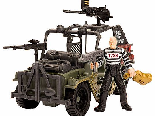 Force Bad Guyz Jeep and Figure