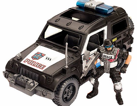 Police Force SWAT 4x4 Car and Figure