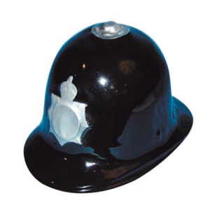 Police Helmet, plastic