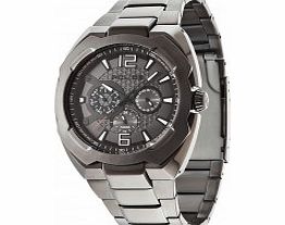 Police Mens Maverick Gunmetal Steel Bracelet Watch