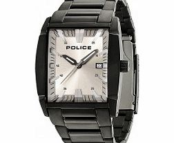 Police Mens New Avenue Black Steel Bracelet Watch