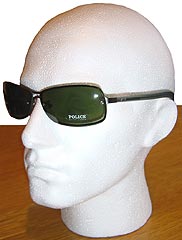 Police Sunglasses with a hint of Blue