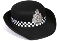 Police Woman Felt Hat Imported