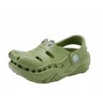 Polliwalks Childrens Gator Sandal Army